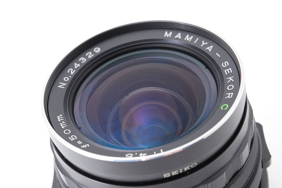 ☆ MAMIYA-SEKOR C 50mm f4.5 Lens マミヤ セコール C 中判 フィルム
