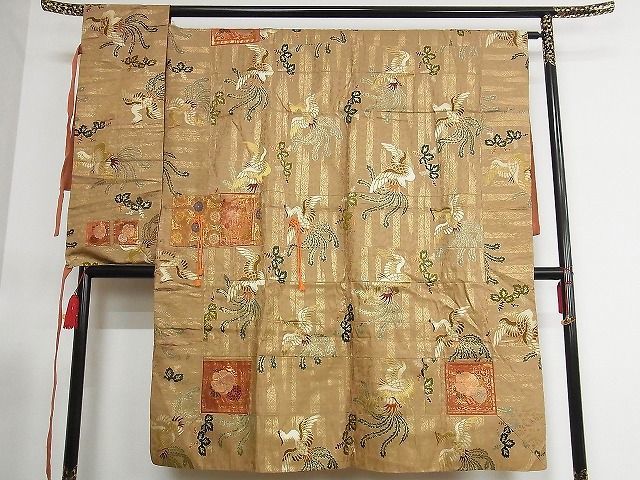 着物屋こころ□七条袈裟 金襴 鳳凰 法衣 寺院 仏具 仏教 僧侶 着物屋こころ□七条袈裟 金襴 鳳凰 法衣 寺院 仏具 仏教 僧侶