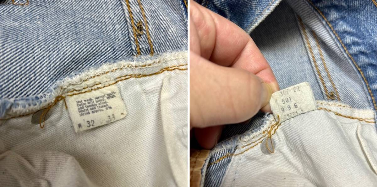 USA古着 70s USA製 Levis 501 66 赤耳セルヴィッジデニムパンツ 32 オールド ヴィンテージ リーバイス 66後期 66前期 オリジナル ●175_画像7