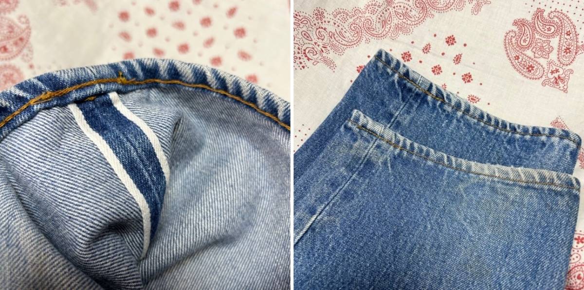 USA古着 70s USA製 Levis 501 66 赤耳セルヴィッジデニムパンツ 32 オールド ヴィンテージ リーバイス 66後期 66前期 オリジナル ●175_画像9