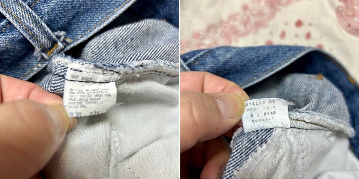 USA古着 80s初期 USA製 Levis 705 デニムパンツ STUDENT 28 USA古着 80s初期 USA製 Levis 705 デニムパンツ STUDENT 28