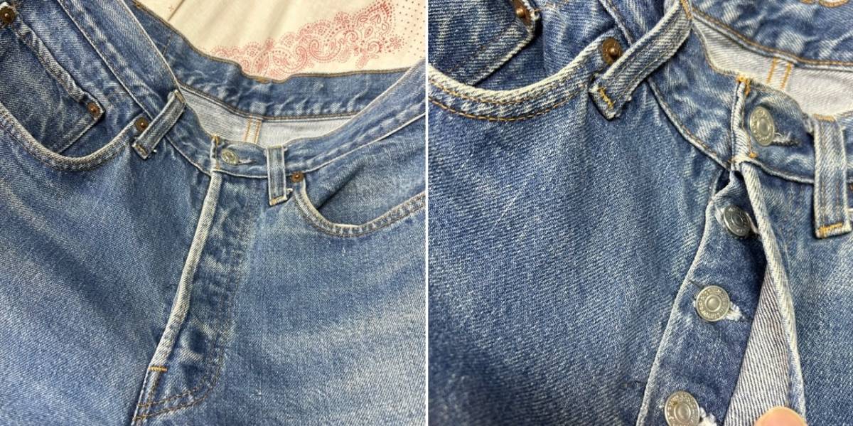 USA古着 s USA製 Levis   赤耳セルヴィッジデニムパンツ