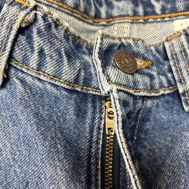 USA古着 90s USA製 Levis 512 デニムパンツ 10 オールド ヴィンテージ リーバイス アメリカ古着 ストレートテーパード ブルー●166