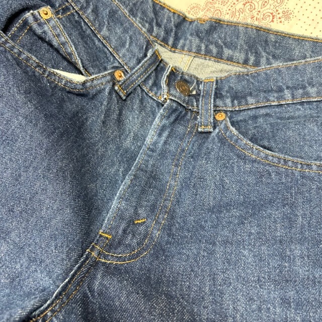 USA古着 美品 80s USA製 Levis 509 デニムパンツ 29 紺青 USA古着 美品 80s USA製 Levis 509 デニムパンツ 29 紺青