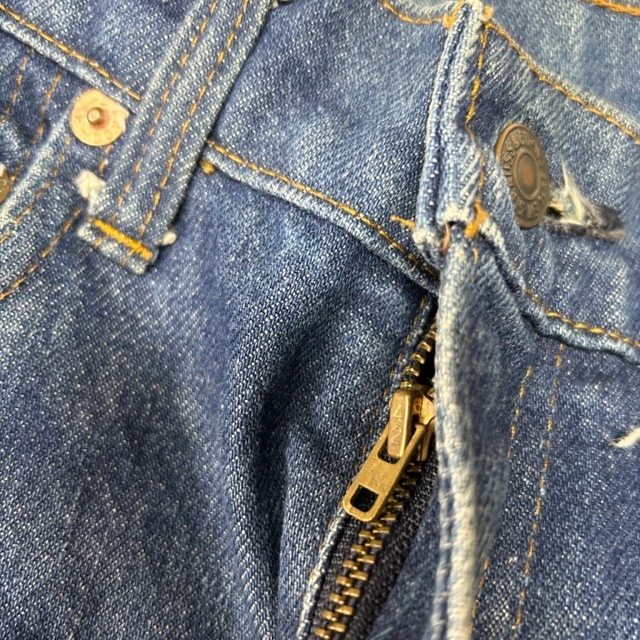 USA古着 80s初期 USA製 Levis 517 ブーツカットデニムパンツ 28 42TALON オールド ヴィンテージ フレア リーバイス 66後期 Rタブ ●170