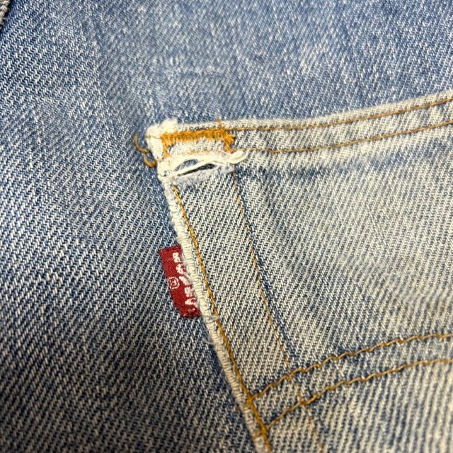 USA古着 70s USA製 Levis 501 66 赤耳セルヴィッジデニムパンツ 32 オールド ヴィンテージ リーバイス 66後期 66前期 オリジナル ●175_画像5