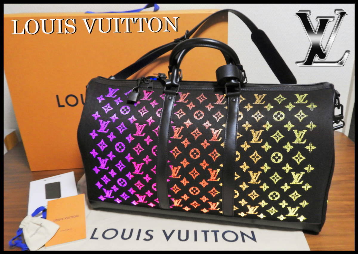 Yahoo!オークション - 激レア LOUIS VUITTON キーポル50 ライト Yahoo!オークション - 激レア LOUIS VUITTON キーポル50 ライト