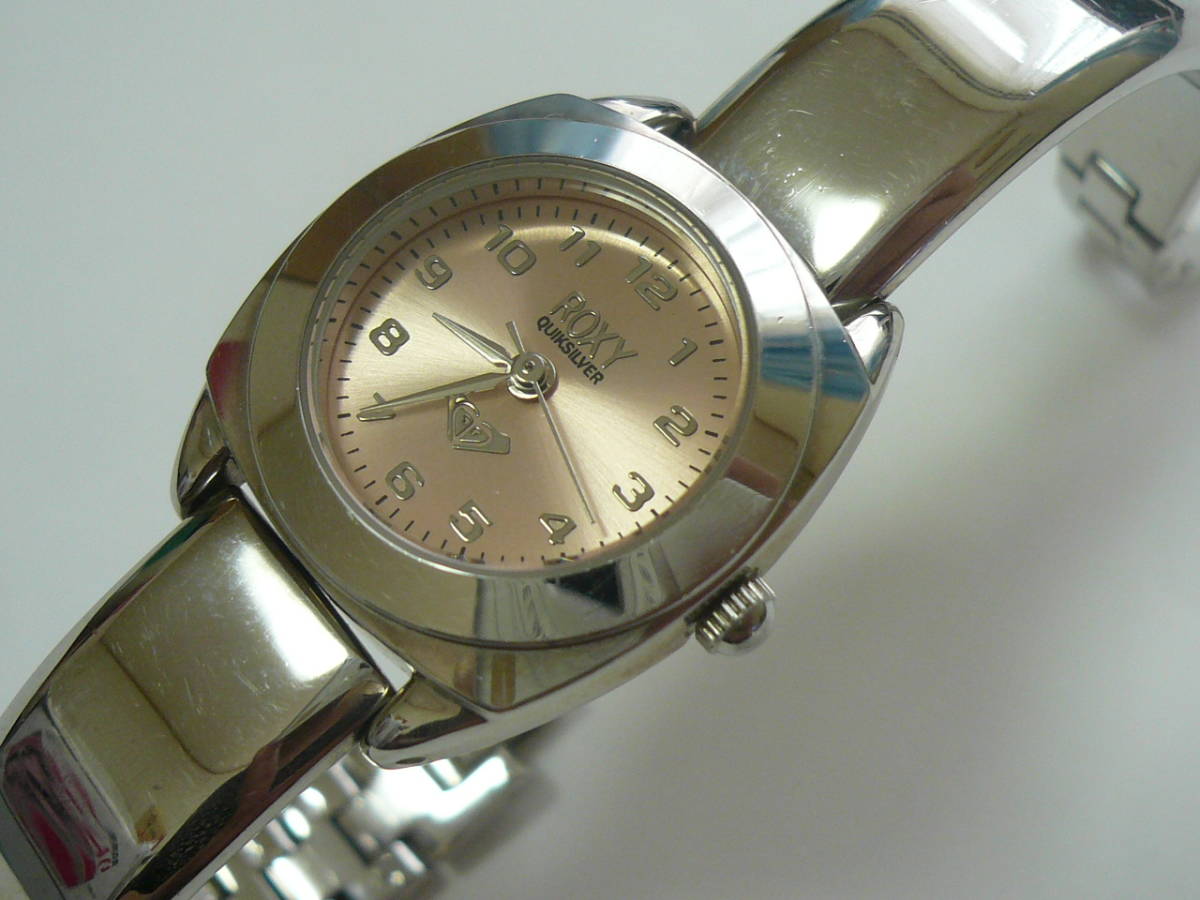 ROXY QUIKSILVER RX210 lady's wristwatch * flat battery * operation not yet verification * D4192