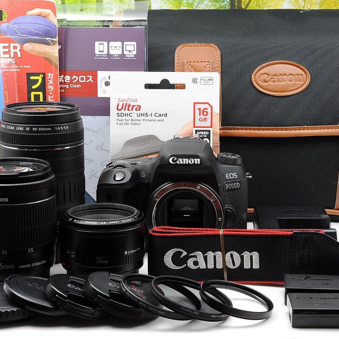 Canon EOS 9000D トリプルセット☆1歩上級の一眼レフ♪3624 | www