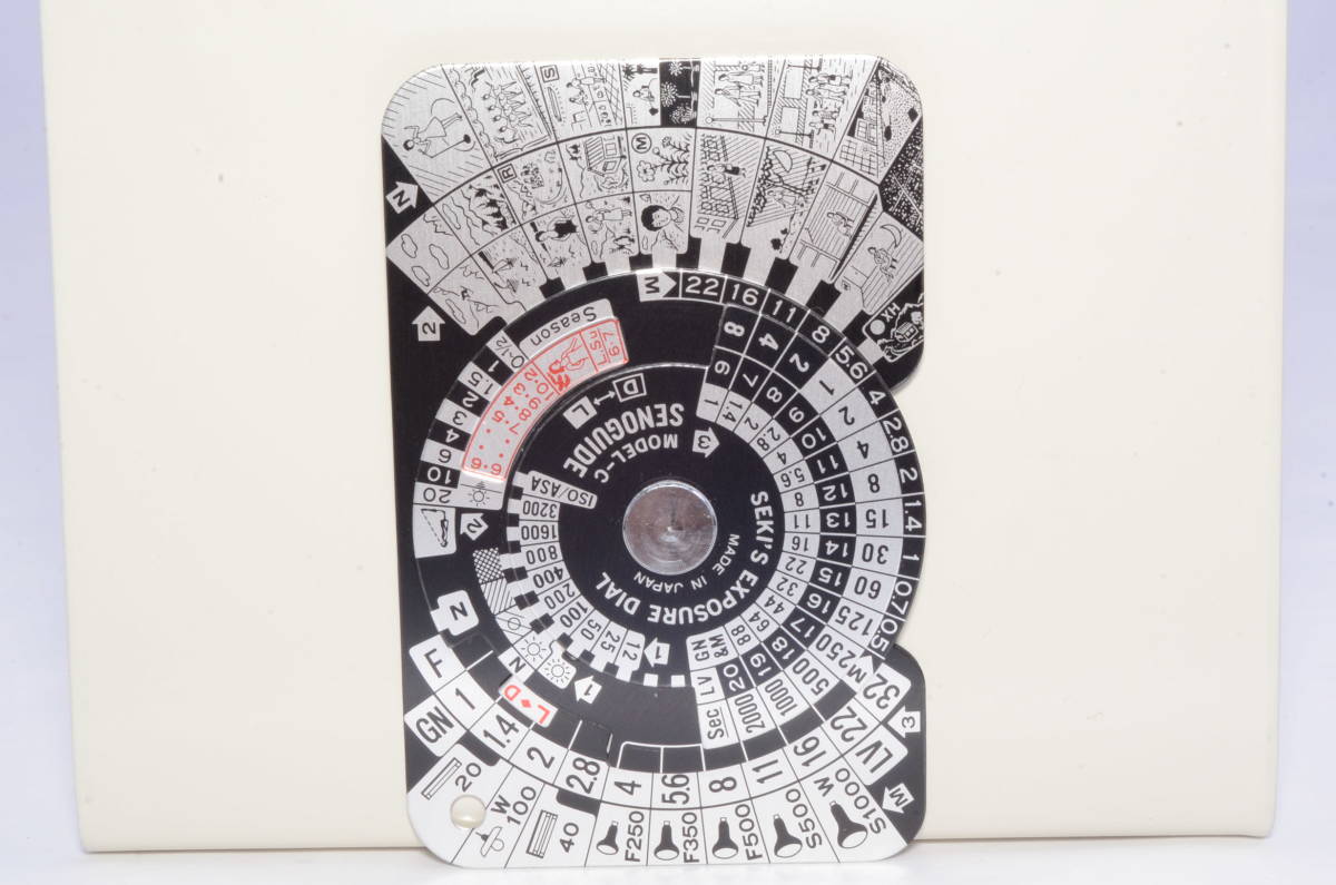 美品】SENOGUIDE-C セノガイド C 関研究所 関式 露出計 箱 マニュアル