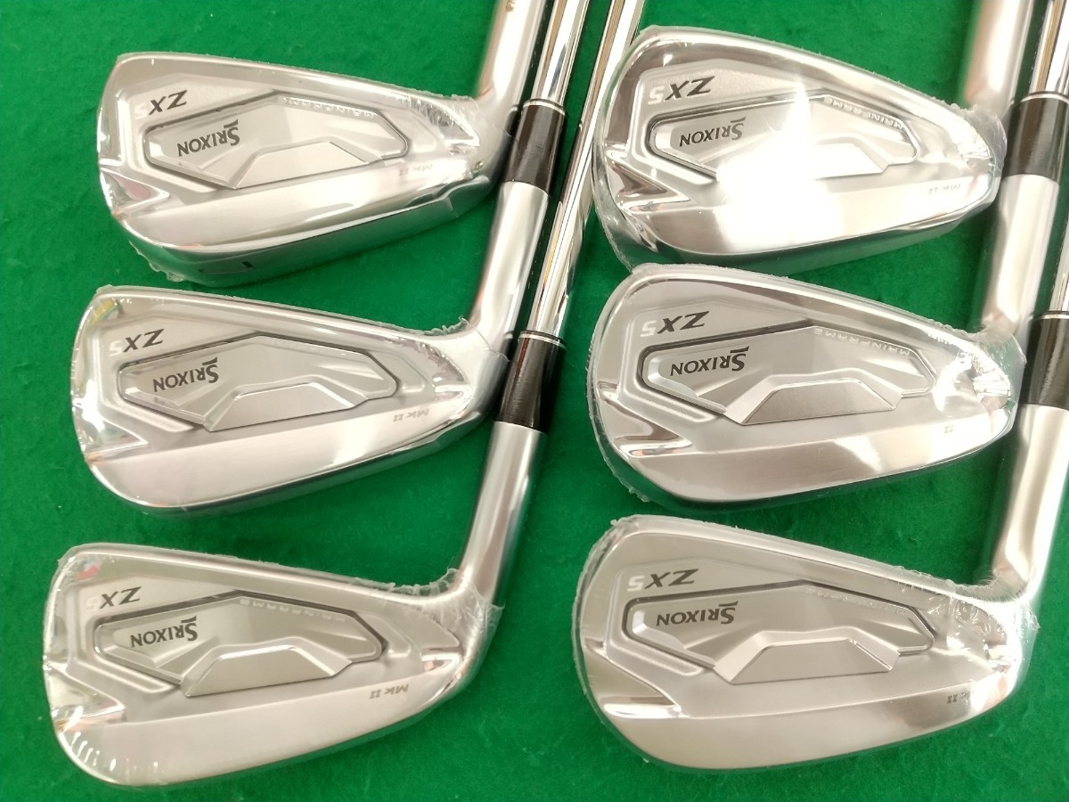 【05】【アイアンセット】【即決価格】【レフティ】【新品】ダンロップ SRIXON ZX5 Mk2(2022)/NSプロ950GH neo DST/5-9,P/硬さ S/メンズ 左