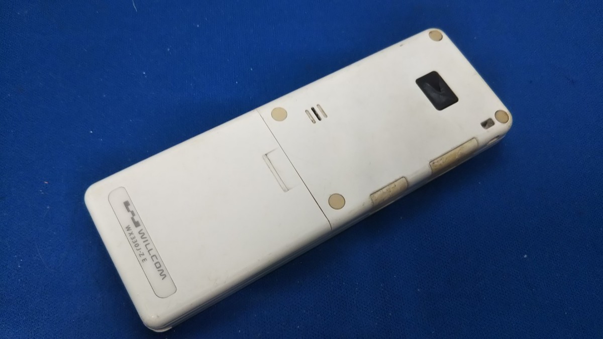 WILLCOM WX330J-Z E #YM235 PHS 日本無線 院内無線 簡易動作 WILLCOM WX330J-Z E #YM235 PHS 日本無線 院内無線 簡易動作
