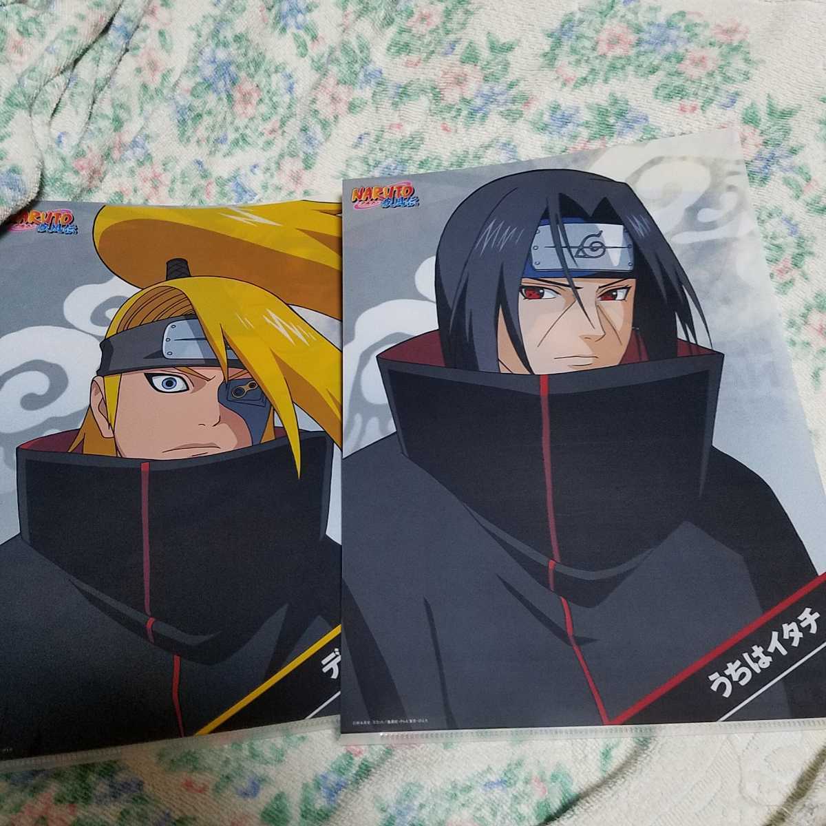 NARUTO ローソン クリアファイル うずまきナルト サスケ 春野 NARUTO ローソン クリアファイル うずまきナルト サスケ 春野
