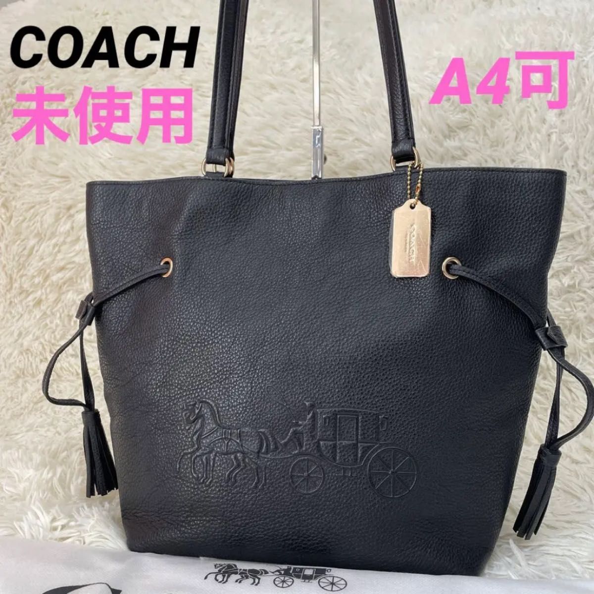 見事な 入手困難 未使用 coach コーチ ショルダーバッグ アンディ