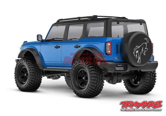 トラクサス 1/18 TRX4M ブロンコ ブルー バッテリー2個セット