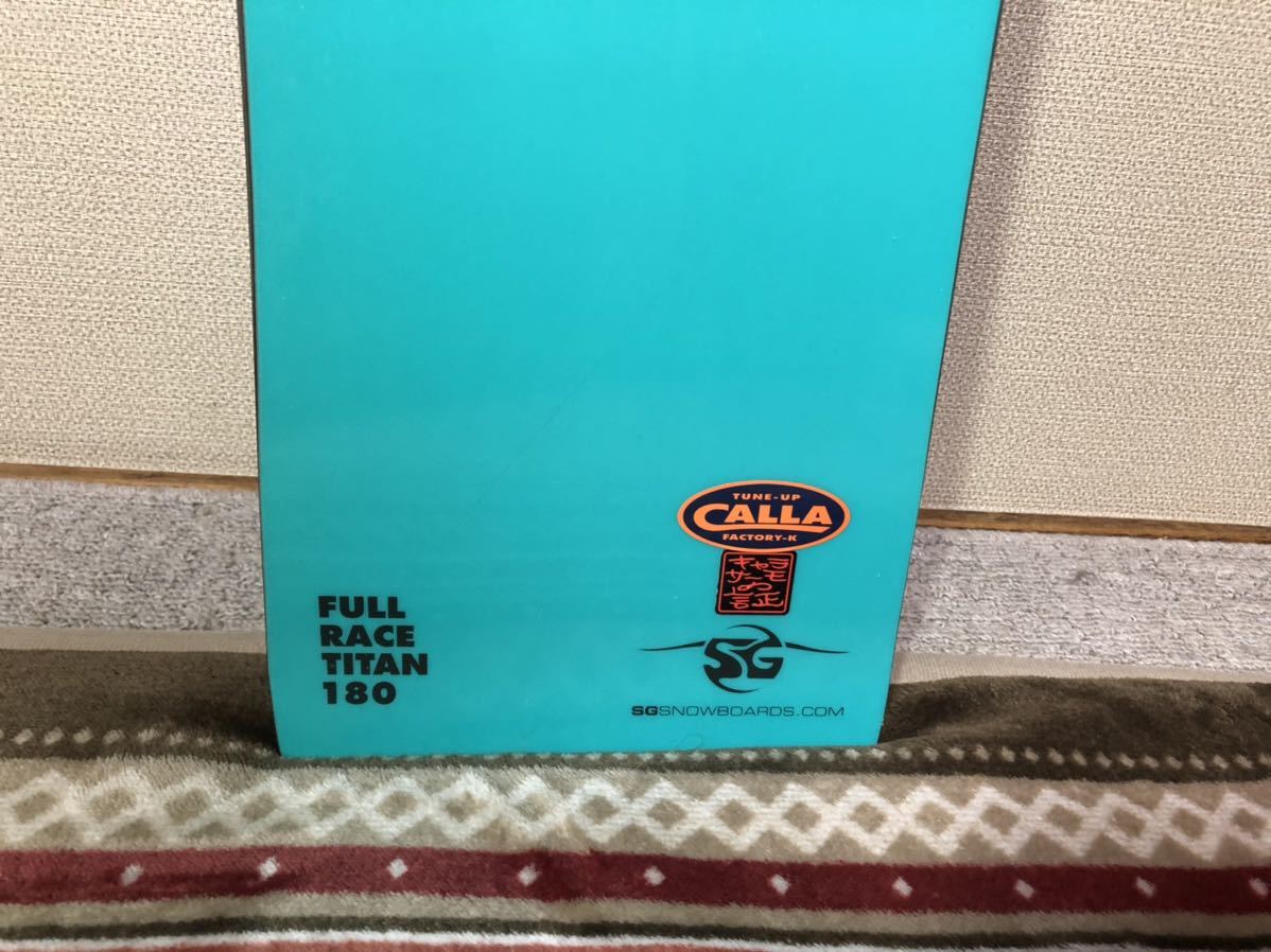 16-17 SG FULL RACE TITAN 180【美品】エスジー フルレース チタン