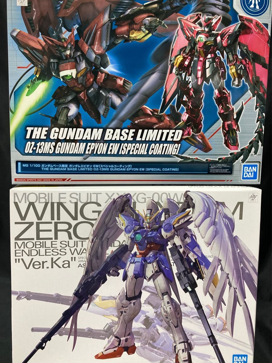 MGウイングガンダムゼロEWVer.KaMGガンダムエピオンスペシャル