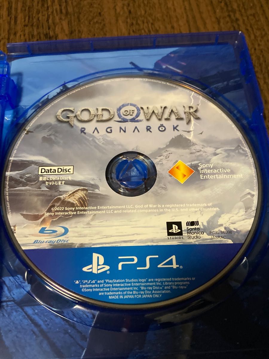 【PS4】ゴッドオブウォー ラグナロク　PS4 ソフト　GOW