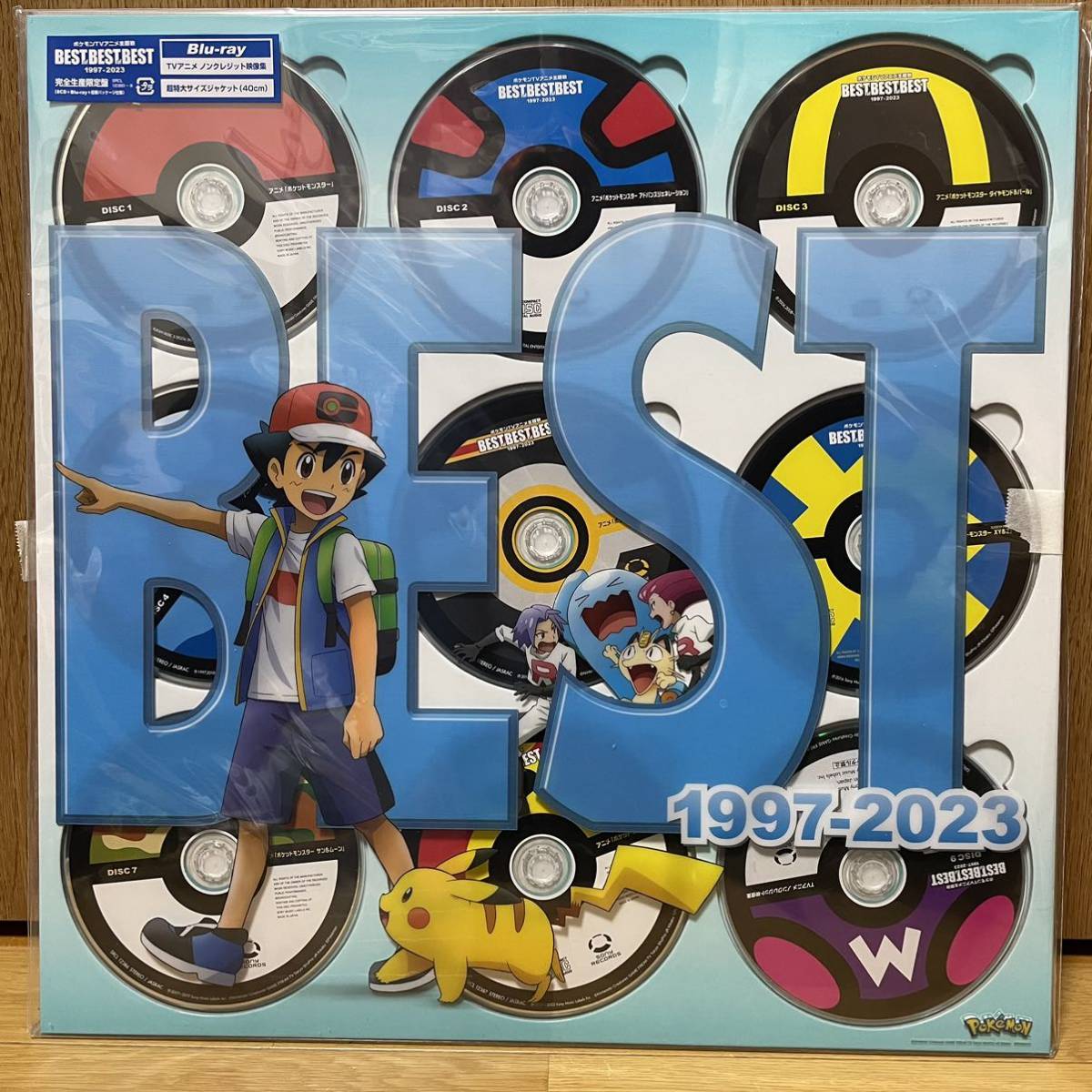 2021公式店舗ポケモンTVアニメ主題歌 BEST OF BEST OF BEST ブルーレイ