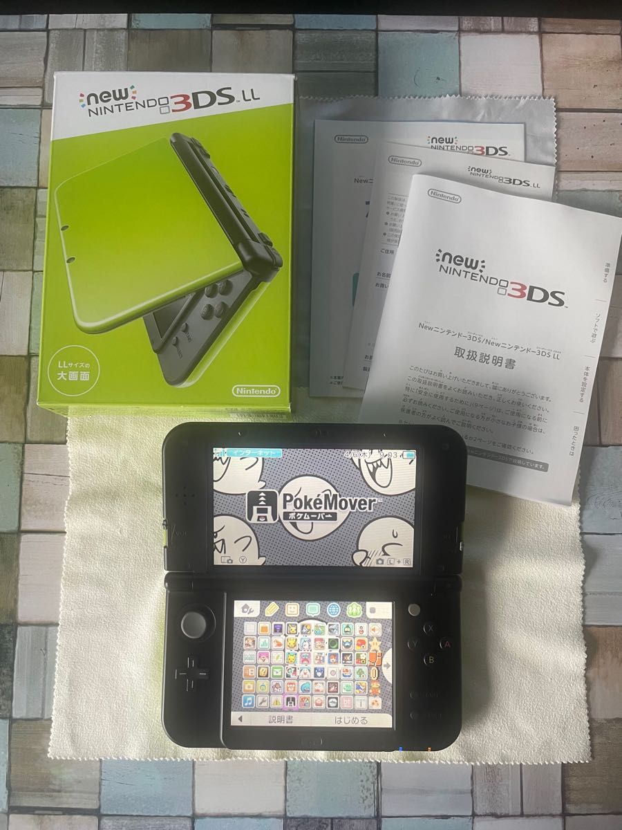 美品】newニンテンドー3DS LL ポケモンバンク ポケムーバー VC 美品】newニンテンドー3DS LL ポケモンバンク ポケムーバー VC