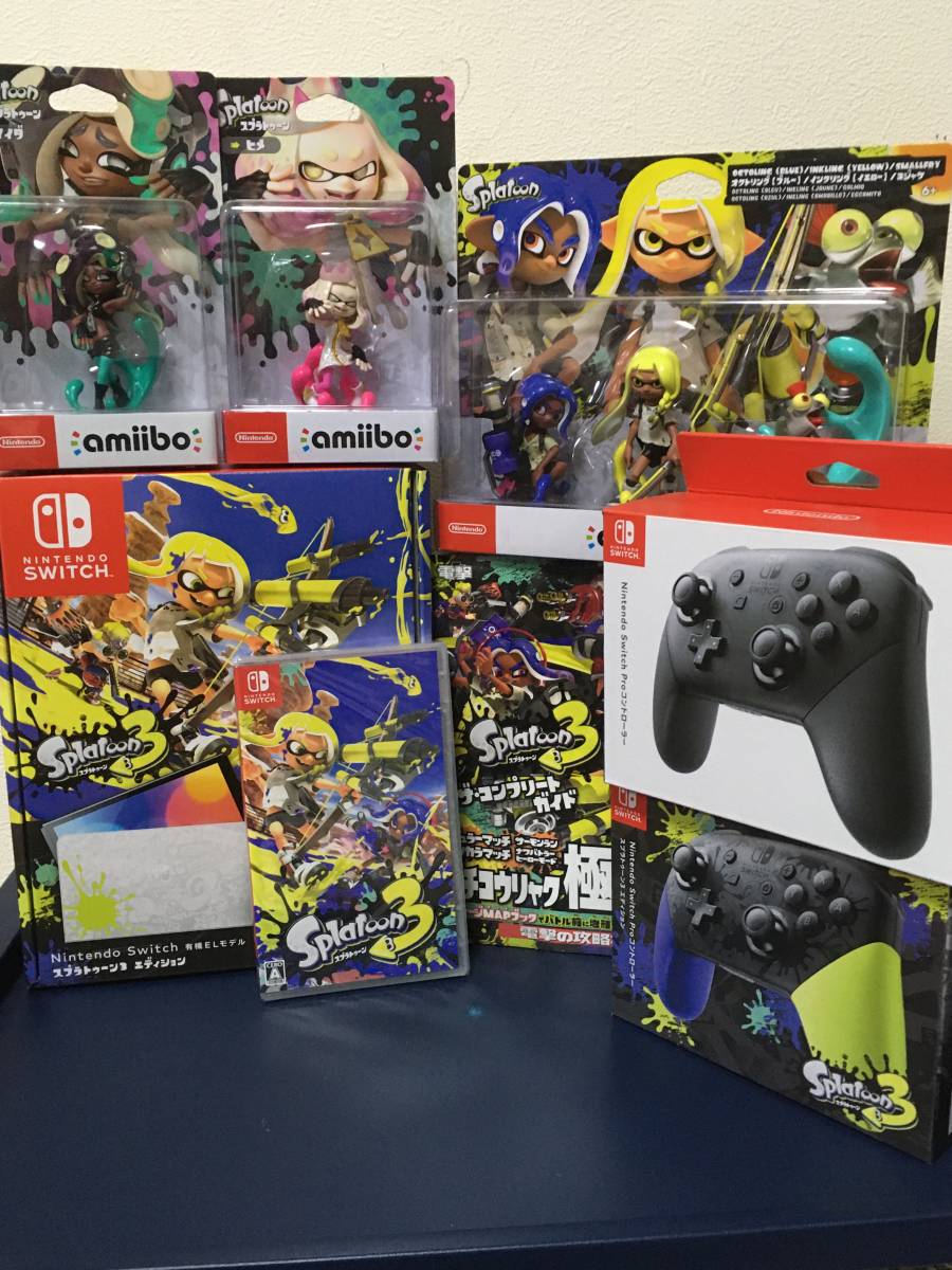 新品未使用】任天堂 Switch有機ELモデルスプラトゥーン3エディション