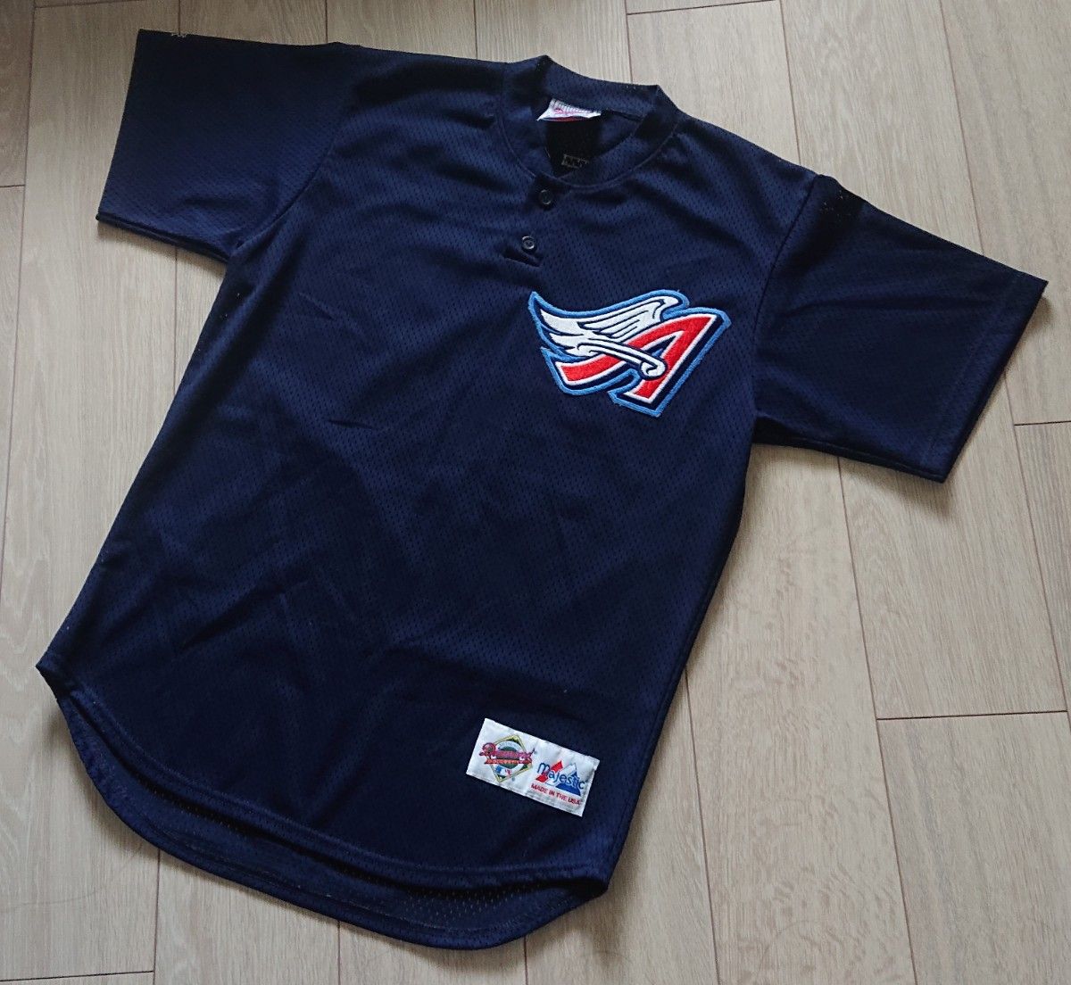 【レア】アナハイム エンゼルス 長谷川 オルタネイト ユニフォーム マジェスティック M オリックス ブルーウェーブ バファローズ