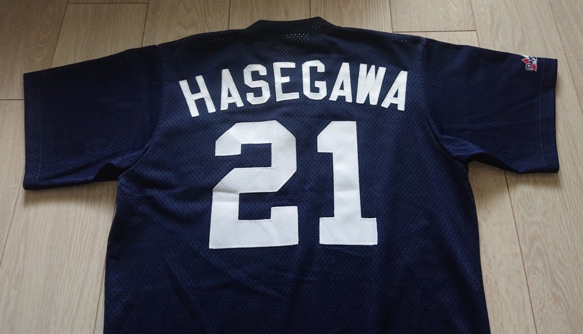 【レア】アナハイム エンゼルス 長谷川 オルタネイト ユニフォーム マジェスティック M オリックス ブルーウェーブ バファローズ