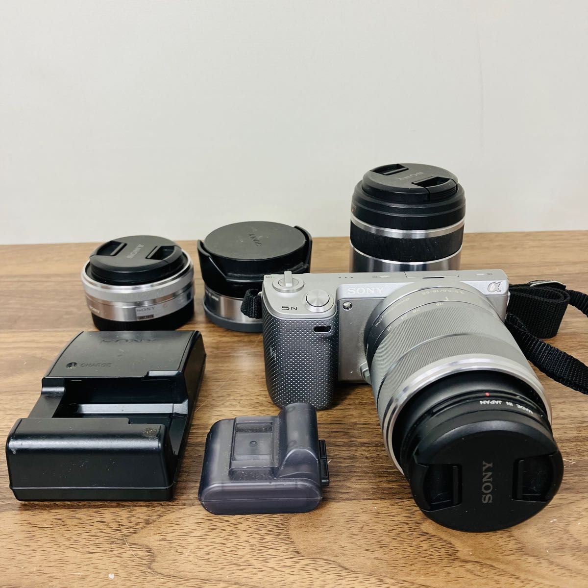 SONY デジタル一眼カメラ レンズ4本セット 【NEX-5N】 Yahoo!フリマ（旧）