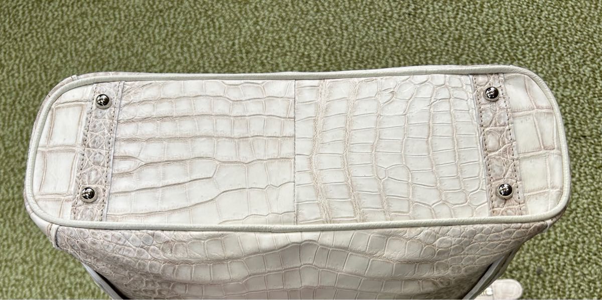 GW価格】JRA商品 ポロサスヒマラヤクロコダイルバック クロコバック 高