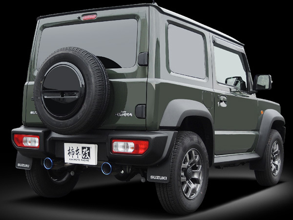 柿本 マフラー Class KR 左右出し センター付き ジムニーシエラ 3BA-JB74W 1.5 NA 18/7～ 自動車関連店舗のみ配送可能 送料無料_画像6