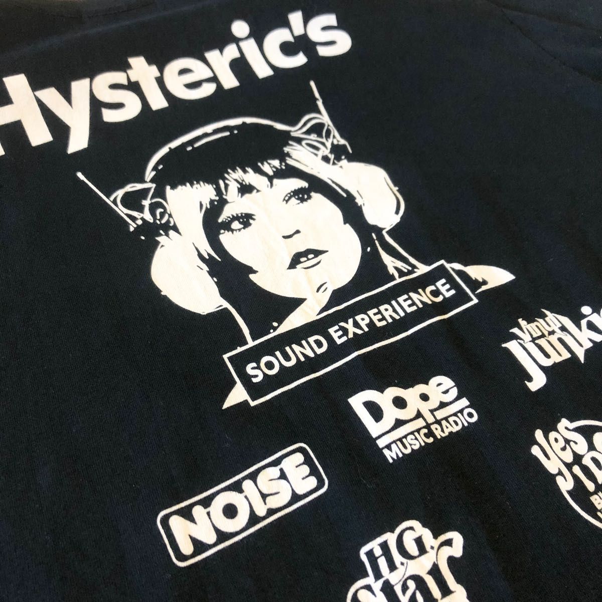 hystericglamour ヒステリックグラマー ロング tシャツ ロゴ入り