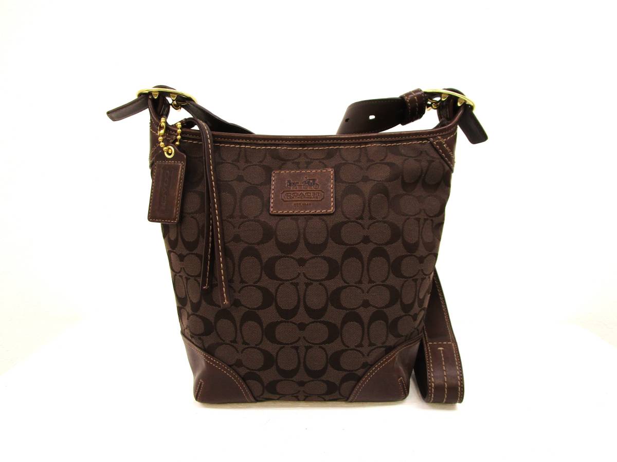 35%OFF】 1回のみ使用⭐︎COACHショルダーバッグ ショルダーバッグ