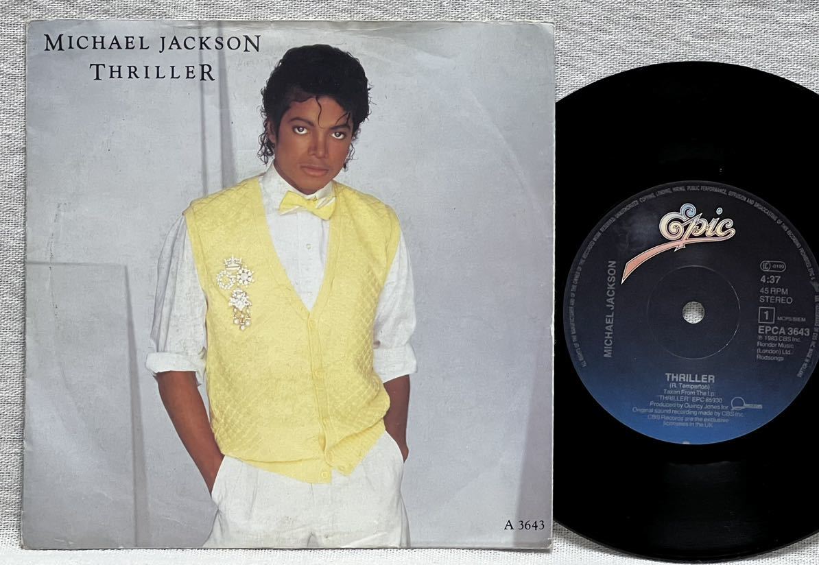 7インチ Michael Jackson / Thriller★UK盤_画像1