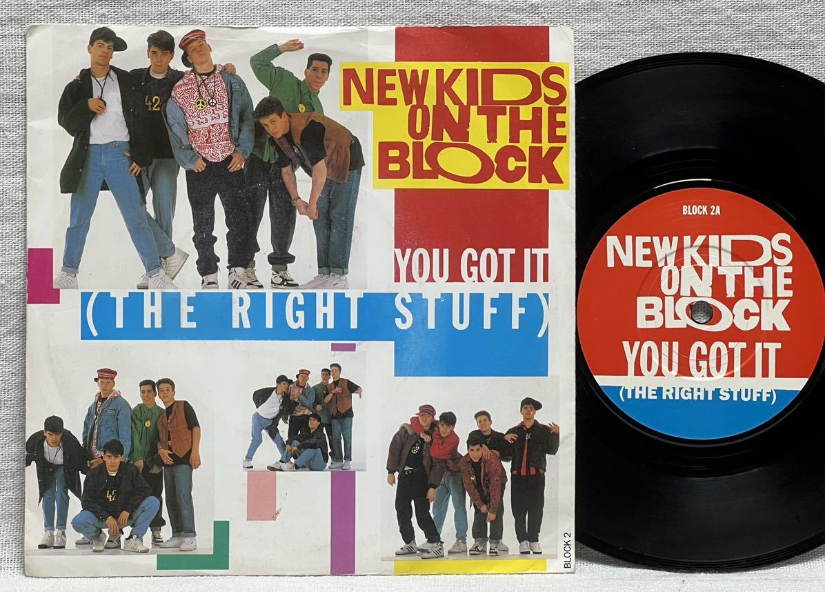 7インチ New Kids On The Block You Got It (The Right Stuff) ★UK盤_画像1