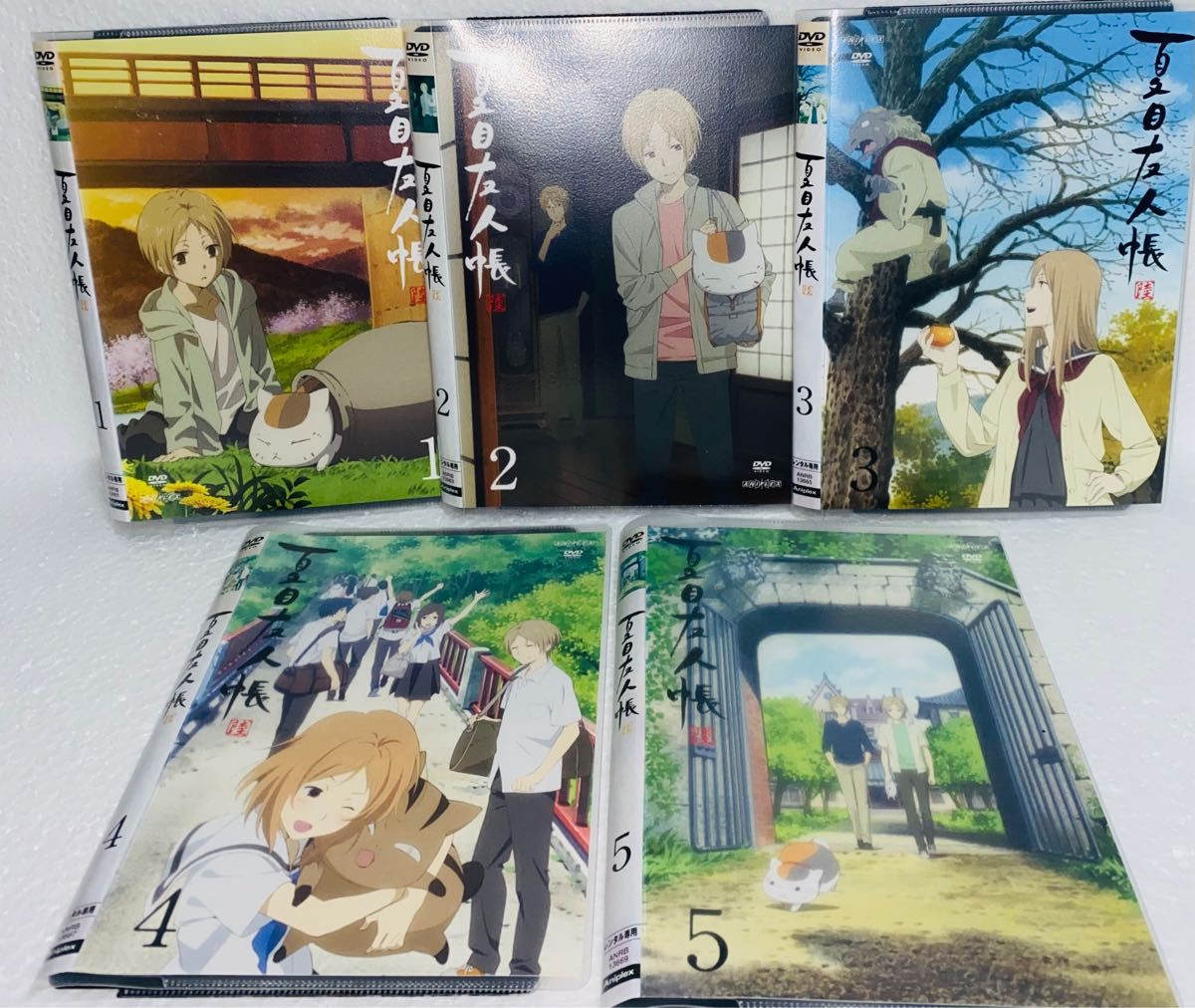 夏目友人帳 陸 全5枚 第1話〜第11話 特別編 最終 全巻セット DVD