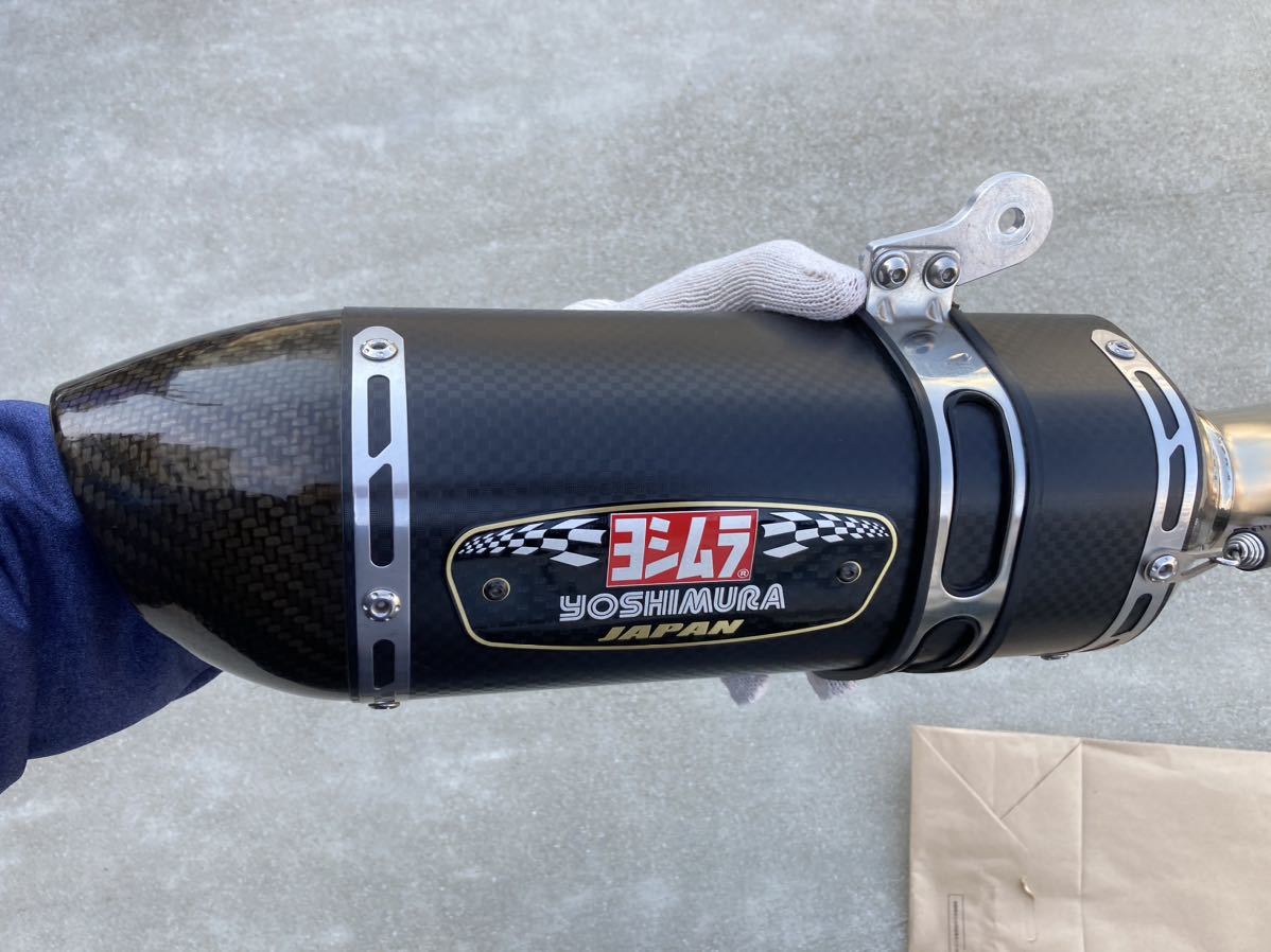 ヨシムラ スリップオンマフラー サイクロン R-77S MT25 MT03 YZF-R25