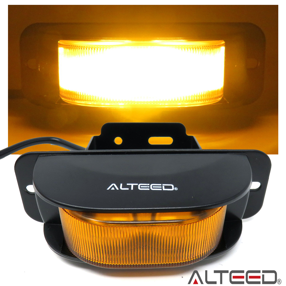 ALTEED/アルティード 180度拡散発光LEDライト コーナーライト サイドライト 黄色発光 12V24V対応 21パターンアクション_画像1