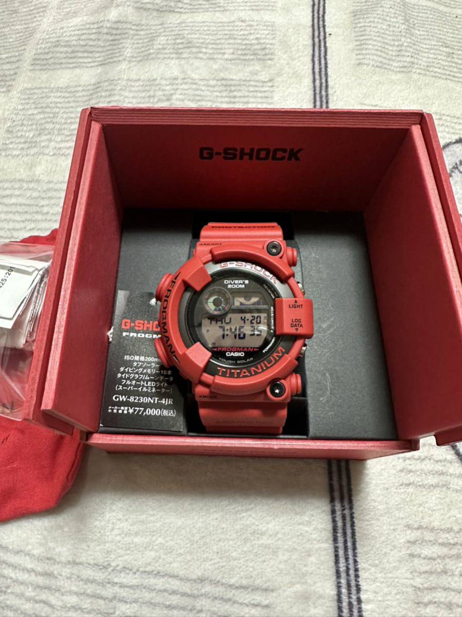 【総合1位】 CASIO G-SHOCK GW-8230NT-4JR 本格ダイバーズウオッチ FROGMAN 30周年記念限定(FROGMAN