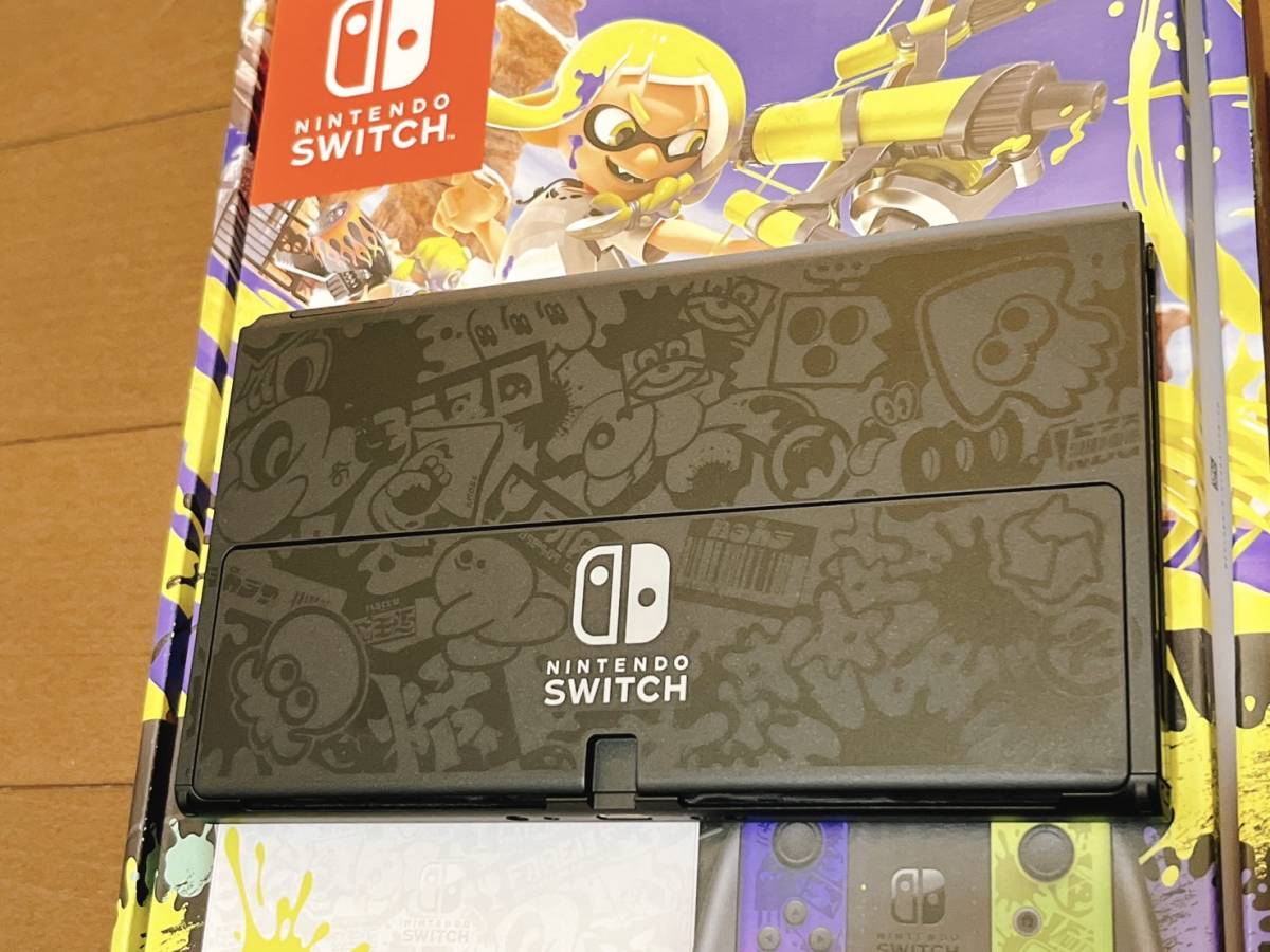 【極美品】 Nintendo Switch 本体 有機EL スプラトゥーン3