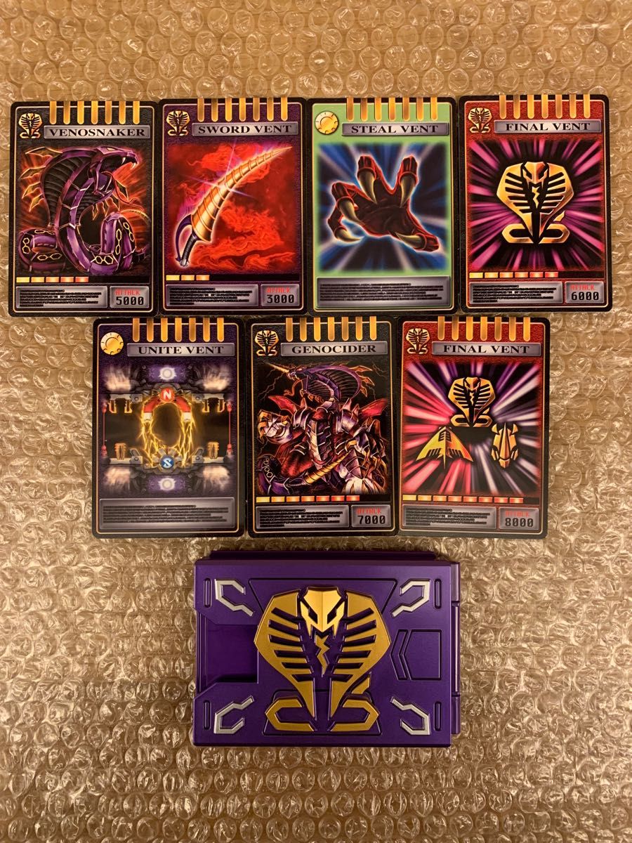 CSM 仮面ライダー龍騎 王蛇 カードデッキ アドベントカード|PayPayフリマ