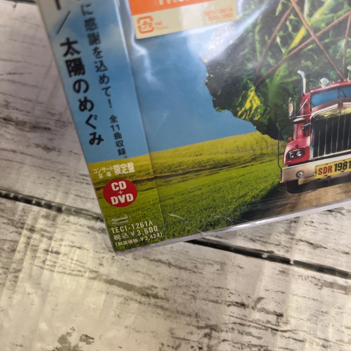 k661 新品未開封◆ コンサート限定盤 CD+DVD / スターダスト・レビュー　太陽のめぐみ_画像2