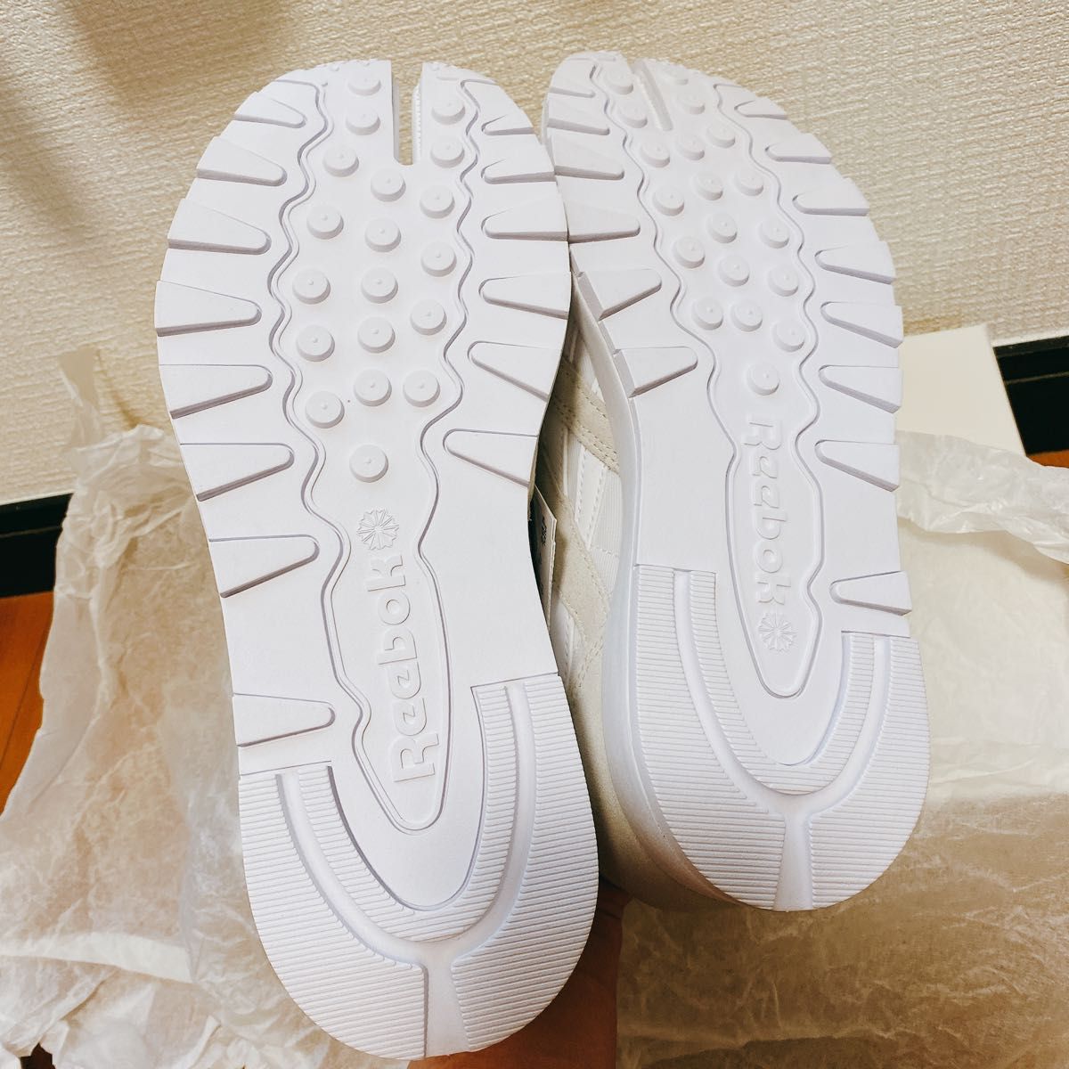 Reebok Maison Margiela コラボ タビスニーカー  ホワイト