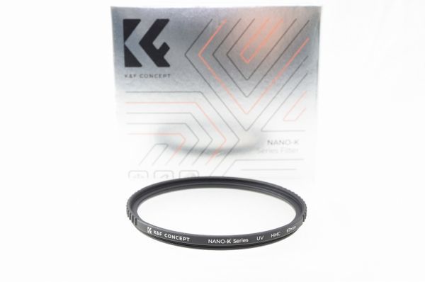 ☆送料無料☆ K&F CONCEPT ケーアンドエフコンセプト NANO-K Series UV HMC 67mm 元箱・ケース付 #23040607_画像1