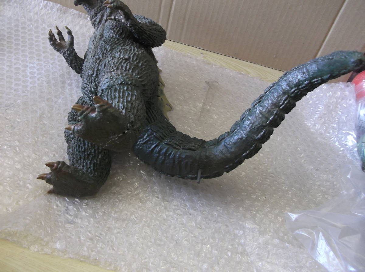 パラダイス 30センチ モスゴジ イノウエアーツ原型 ソフビキット 塗装