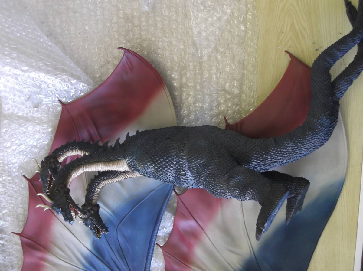X-PLUS エクスプラス 東宝大怪獣シリーズ ソフビ キングギドラ 同梱