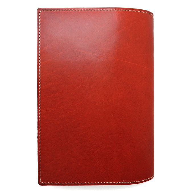 bte-ro original leather library book@ for book cover | red A