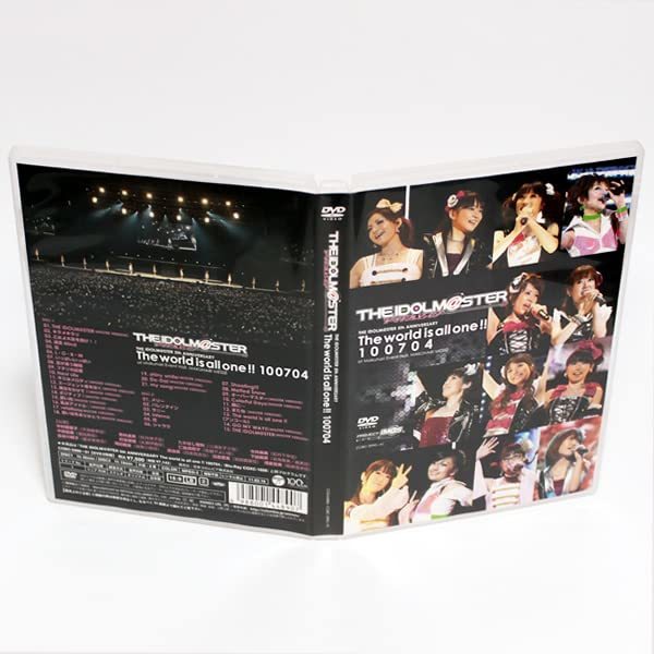THE IDOLM＠STER 5th ANNIVERSARY The world is all one 100704 2枚組 DVD アイドルマスター ◆国内正規 DVD◆送料無料◆即決_画像1