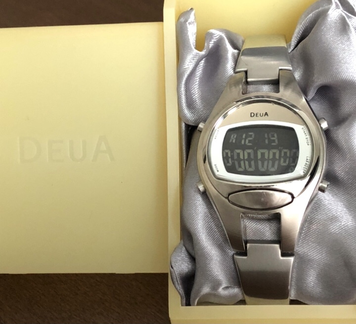 SEIKO DEUA デジタル ウォッチ 黒 ALBA ブレスレット SS デザイン モノ 時計 や 90’s SPOON インゴッド 好きに も DIGITAL セイコー