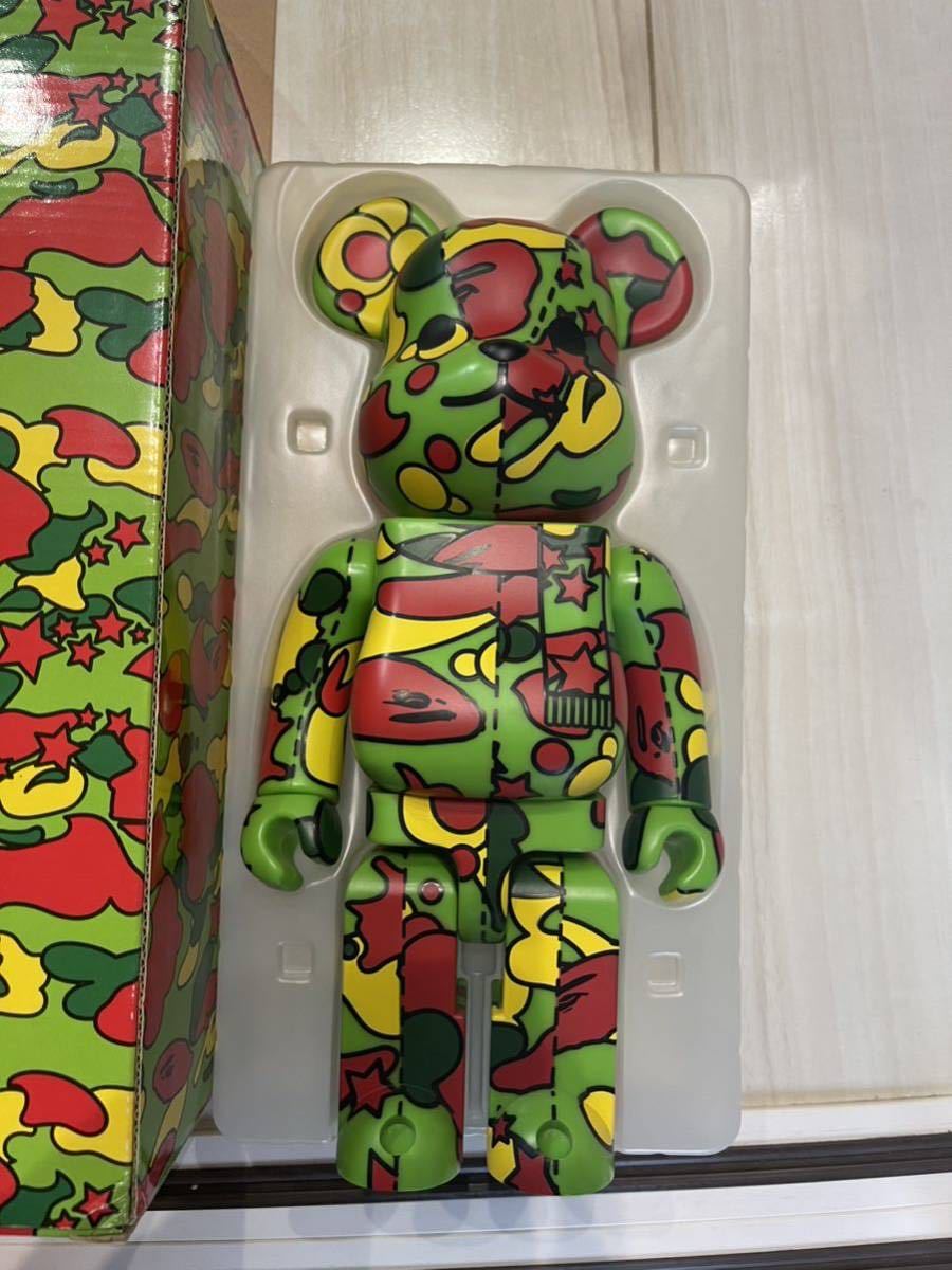 22750円 初代希少BAPE(R) CAMO SHARK 400% グリーン MEDICOM 22750円 初代希少BAPE(R) CAMO SHARK 400% グリーン MEDICOM