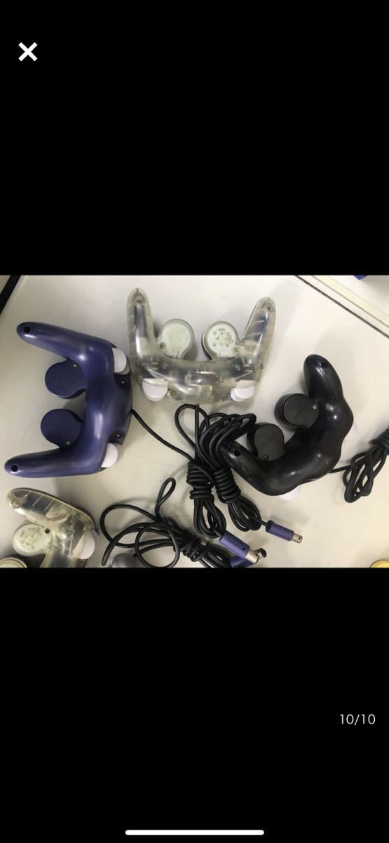 Nintendo 任天堂 GAMECUBE コントローラー DOL-003 / NSW-108A/ NSW-109/ HORI まとめ23個 動作未確認の画像10